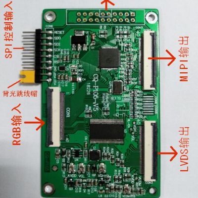 RGB转LVDS板 RGB转MIPI板